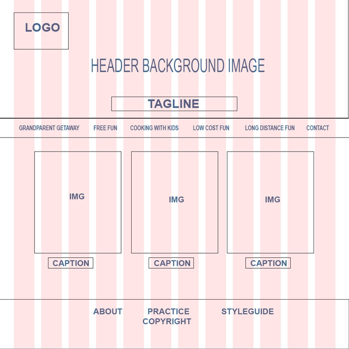 Grandest of Grandparents Wireframe 1 image